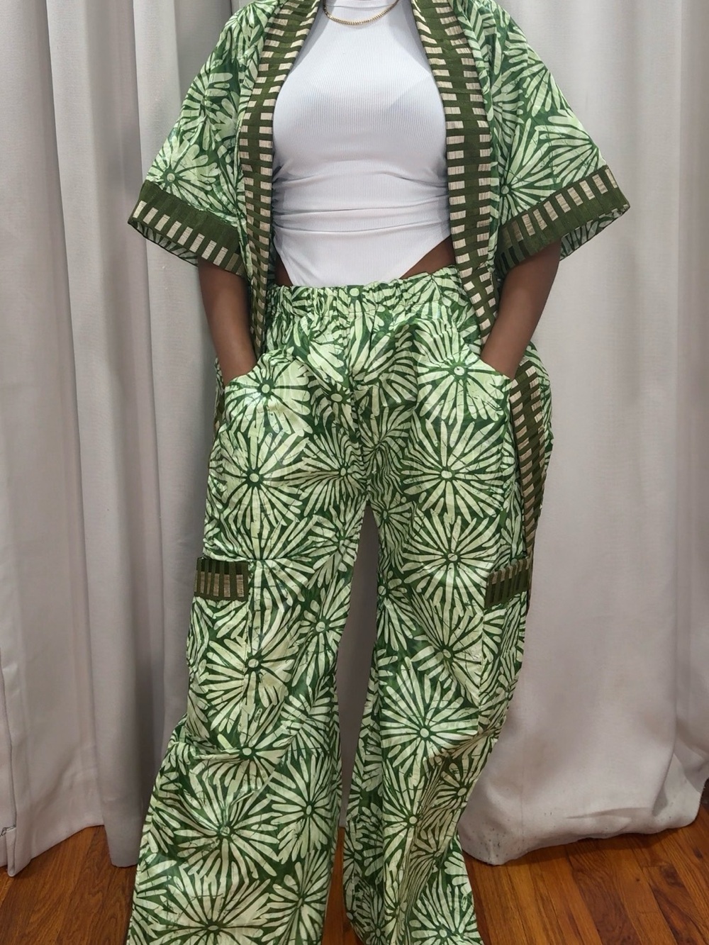 Green two piece set